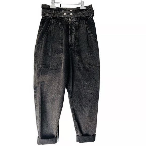 Isabel Marant Pants - Isabel Marant Carot Pants High Rise Baggy Lightweight Sz 40